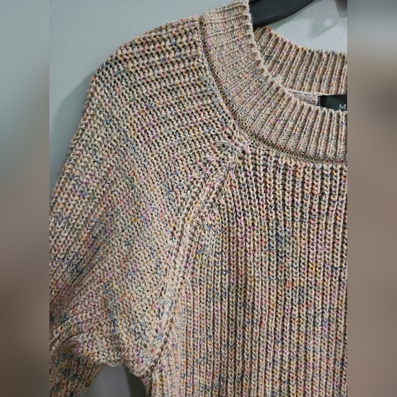 NWOT Womens Maverick The Collection Tunic Sweater Dress Beige - Picture 4 of 5